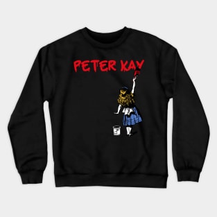 peter kay and the paint girl Crewneck Sweatshirt